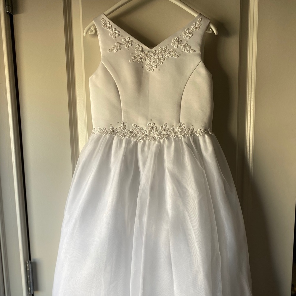 Beautifully detailed Holy First Communion Dress